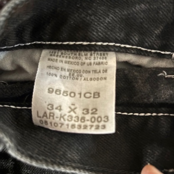 Wrangler (2 Pairs) Mens jeans 34" x 32L-read details - Picture 7 of 8